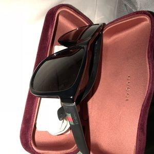 Gucci square sunglasses